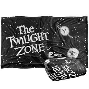 trevco twilight zone another dimension silky touch super soft throw blanket 36" x 58"