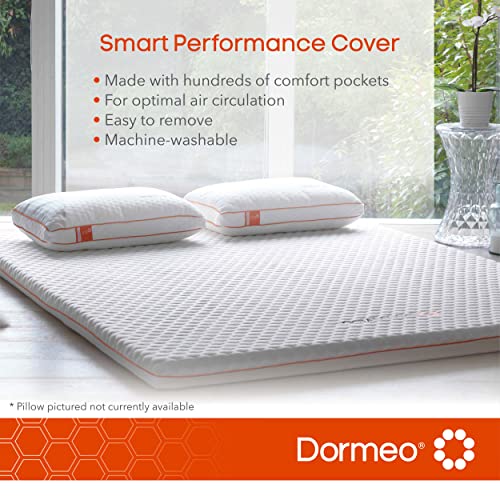 Dormeo Mattress Topper Queen - Relieving Octaspring Technology Mattress Topper - Queen Bed Toppers, Cooling Mattress Topper - 3 inch Mattress Topper Queen - Queen Size Mattress Toppers