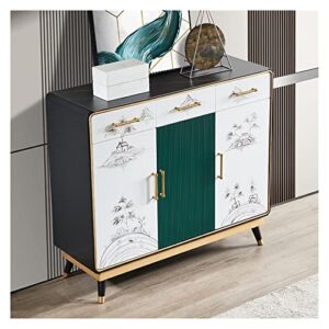 KIZQYN Shoe Storage Cupboard Modern Home Entryway Cabinet Living Room Partition Storage Cabinet Entry Foyer Cabinet Decorative Cabinet Shoes Storage Cabine (Size : 80x40x95CM)