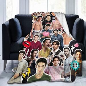 blankets milo ventimiglia as jess mariano soft and comfortable warm fleece throw blankets yoga blankets beach blanket picnic blankets for sofa bed camping travel …