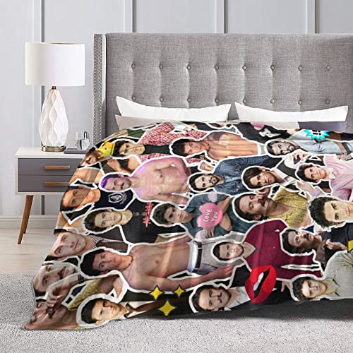 Blankets Milo Ventimiglia as Jess Mariano Soft and Comfortable Warm Fleece Throw Blankets Yoga Blankets Beach Blanket Picnic Blankets for Sofa Bed Camping Travel …