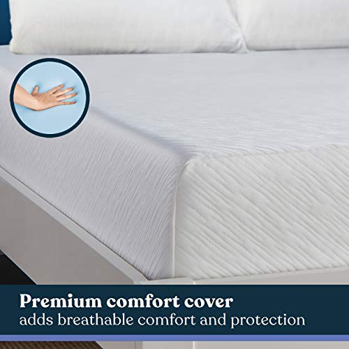 EARLY BIRD Essentials 10 Inch Gel Memory Foam Mattress, Full, Dual Layer Comfort