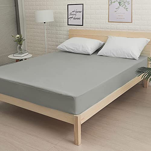 Mielmoon Vinyl Mattress Foam Medium Firm Double Sided Water Resistant (Queen, 7)