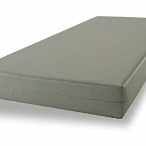 Mielmoon Vinyl Mattress Foam Medium Firm Double Sided Water Resistant (Queen, 7)