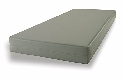 Mielmoon Vinyl Mattress Foam Medium Firm Double Sided Water Resistant (Queen, 7)