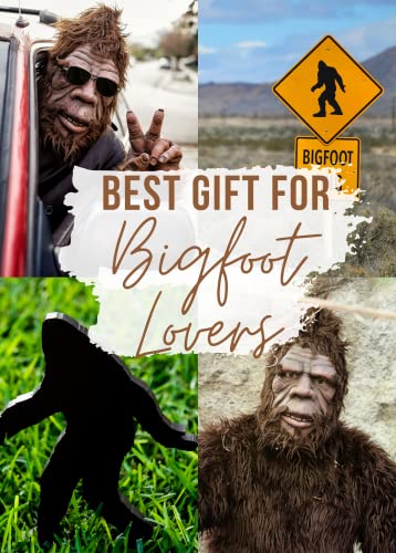 InnoBeta Bigfoot Gifts for Men Women, Sasquatch Gifts, Flannel Blanket for Sasquatch Lovers, Funny Idea for Bigfoot Lover, 50" x 65", Green Forest