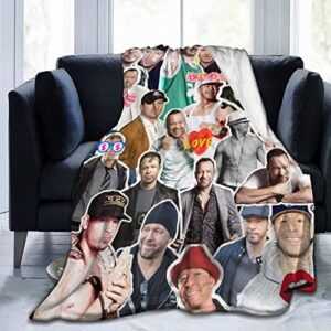 blanket donnie wahlberg soft and comfortable warm fleece blanket for sofa,office bed car camp couch cozy plush throw blankets beach blankets
