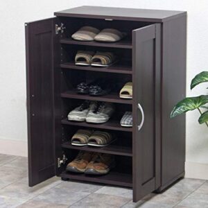 不二貿易(Fujiboeki) Fuji Boeki 86035 Shoe Box, Entryway Storage, 6 Tiers, Width 23.6 inches (60 cm), Brown