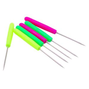 grosun 6 pieces cookie scribe tool sugar stir needle scriber needle cookie decorating tools, diy baking pin whisk stainless steel needle biscuit icing pin