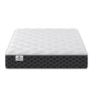 Kingsdown Cushion Firm Innerspring Mattress Queen, Cooling Gel Foam Layer Multi-Layered Comfort Cool Sleep Quilted Top Luxury Mattresses 12-Inch, Prime Owington