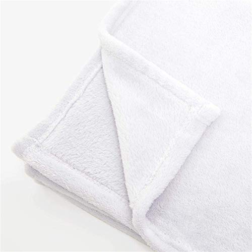 CLOHOMIN Trendy Eye Lash in Gray Print All Seasons Cozy and Comfy Throw Blanket Couch Sofa Bed Flannel Blanket Soft Cover