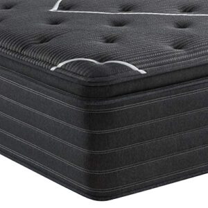 Beautyrest Black 16 Inch King C-Class Plush Pillow Top Premium Pocketed Coil Mattress with Cooling Technology