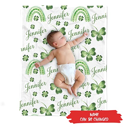 Personalized Saint Patricks Day Blanket,Rainbow St Patricks Day Blanket,Clover Blanket,Shamrock Blanket,Shamrock Throw Blanket,St Patricks Blanket,St Patricks Throw Blanket,Irish Throw Blanket