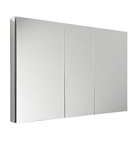 Fresca 50" Wide x 36" Tall Bathroom Medicine Cabinet w/Mirrors