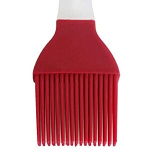 Mirro 8.5" Basting Brush w/2" Red Silicone Bristles