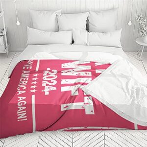 ETSKOM Singer Throw Blanke Taylor 2024 Flannel Blanket Taylor Party Bedroom Decorations Warm Throw Pink Blanket 50×60inch