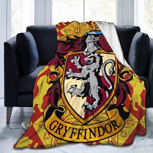 digood gryffin-dor blanket micro fleece throw blanket soft cozy blankets for bed couch living room 50 x 40 inch, 50''x40''