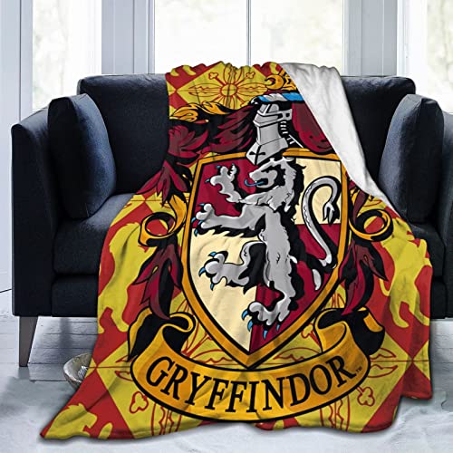 DIGOOD Gryffin-Dor Blanket Micro Fleece Throw Blanket Soft Cozy Blankets for Bed Couch Living Room 50 X 40 Inch, 50''x40''