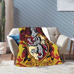 DIGOOD Gryffin-Dor Blanket Micro Fleece Throw Blanket Soft Cozy Blankets for Bed Couch Living Room 50 X 40 Inch, 50''x40''