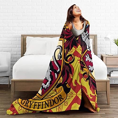 DIGOOD Gryffin-Dor Blanket Micro Fleece Throw Blanket Soft Cozy Blankets for Bed Couch Living Room 50 X 40 Inch, 50''x40''