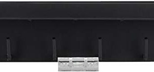 YAMAZAKI home 2755 Magnetic Key Rack with Tray, One Size, Black