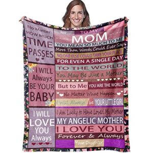 rfhbp gifts for mom, gifts for mom from daughter, mom gifts, birthday gifts for mom, mom birthday gifts, gift for mom, for mom blanket 50" × 60"