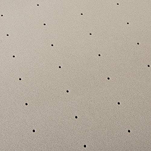 Lucid 3 Inch Mattress Topper QUeen – Memory Foam – Bamboo Charcoal Infusion – Cooling Ventilation – Hypoallergenic – CertiPur Certified Foam