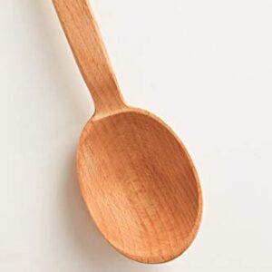 ECOSALL Heavy Duty Large Wooden Spoon 18-inch, Long Handle Cooking Spoon With a Scoop. Nonstick Big Spoon for Stirring, Mixing Cajun Crawfish Boil, Wall Décor. Super Strong Sturdy Giant Hardwood Spoon