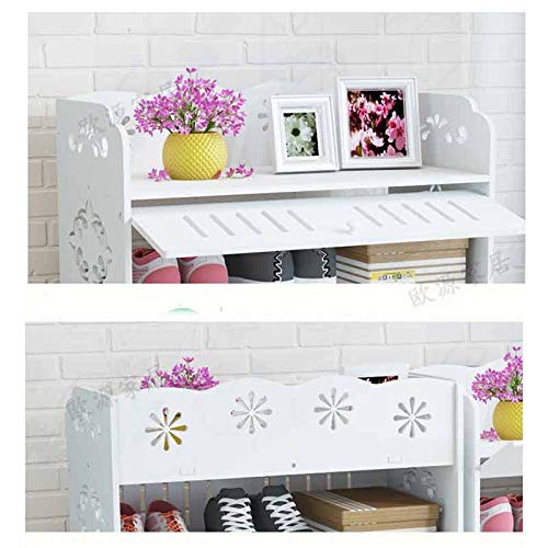 DINGZZ Shoe Rack Simple Multi-Layer Dust-Proof Shoe Cabinet Large Capacity Shoes Storage Shelf Organizer for Shoes (Size : Style3)