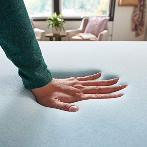 Sealy TrueForm 3" Memory Foam Mattress Topper, Twin Blue