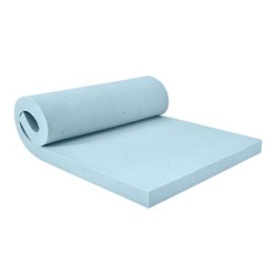 Sealy TrueForm 3" Memory Foam Mattress Topper, Twin Blue