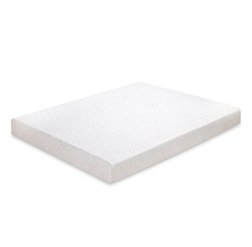 Sleeplace 7 Inch Memory Foam Mattress, White (Twin) (SVC07FM01T)