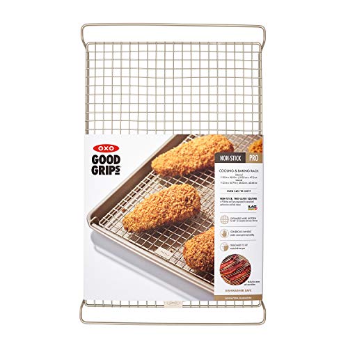 OXO Good Grips Non-Stick Pro Cooling Rack and Baking Rack,Metal