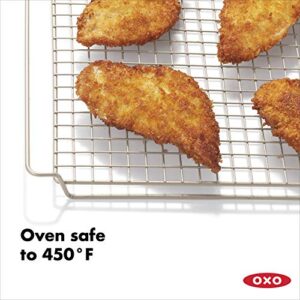 OXO Good Grips Non-Stick Pro Cooling Rack and Baking Rack,Metal