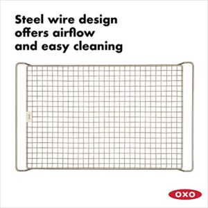 OXO Good Grips Non-Stick Pro Cooling Rack and Baking Rack,Metal