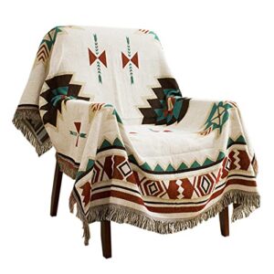hopstar aztec throw blanket navajo indian blankets and throws boho western decor couch cover blanket for bed sofa living room beach travel 51"x63"