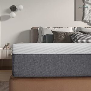 joyride sleep hybrid mattress,pocket springs,memory foam,infused cooling gel,motion isolation,anti-slip bottom,bed in a box (10 inch,queen size)