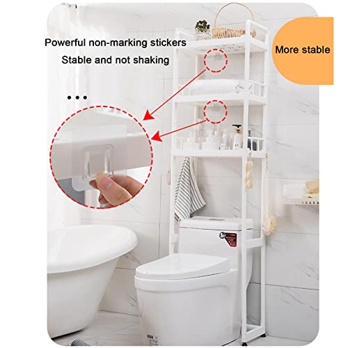 Household Products Over-The-Toilet Storage,The-Toilet Bathroom Spacesaver,Toilet Storage Rack for Laundry, Balcony, Porch