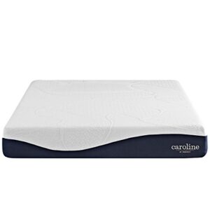 Modway Caroline 10" Cooling Air Gel Memory Mattress with CertiPUR-US Certified Foam, Full, 0