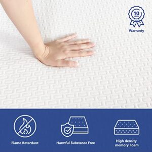 Olee Sleep 10 in Eos Memory Foam Mattress Twin 10FM05T