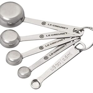 Le Creuset Stainless Steel Measuring Spoons, Set of 5