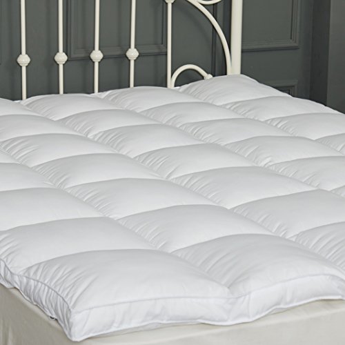 SUFUEE Mattress Topper Queen Size 2 inch Thick Down Alternative Quilted Mattress Cover Soft and Warm Mattress Pad for All Seasons