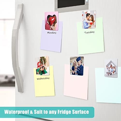 Sublimation Magnet Blanks, 30PCS Sublimation Blank Refrigerator Magnets - Personalized Fridge Magnet Sublimation Blanks Products for Kitchen Office Decorative, 5.5x7.5 cm (Rectangular)