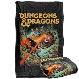 dungeons and dragons beholder strike silky touch super soft throw blanket 36" x 58"
