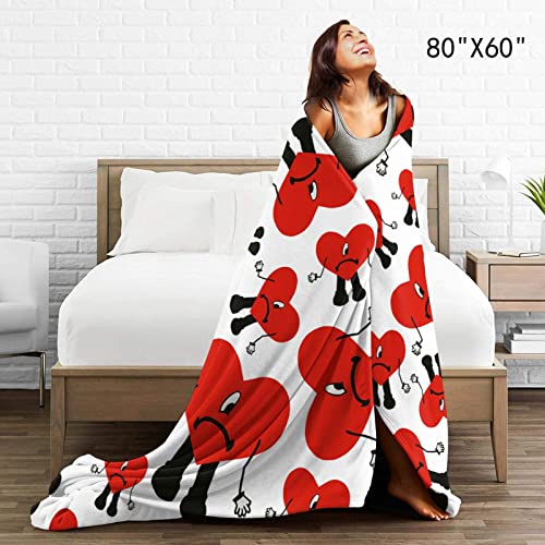 Cute Blanket Ultra Soft Lightweight Flannel Throw Blankets and Throws for Sofa Couch Living Room Kids Adults Gifts 80"x60"