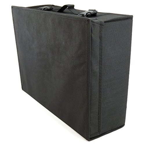 HANGERWORLD Large Black Wedding Dress Storage Box, Acid Free Tissue Included - Under Bed Sized