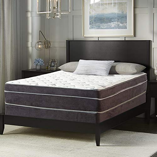 Nutan 12" Full Size Mattress and Box Spring - Euro Top Firm Foam Encased/Orthopedic Support for A Restful Night, No Assembly Required 53x74