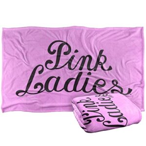 grease pink ladies silky touch super soft throw blanket 36" x 58"