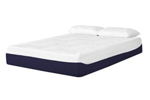 allure 14" gel memory foam mattress w/ 2 pillows, king