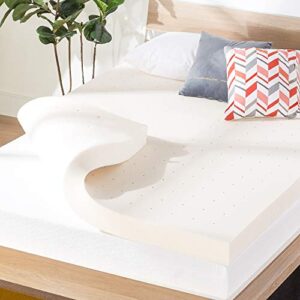 best price mattress 4 inch ventilated memory foam mattress topper, certipur-us certified, queen